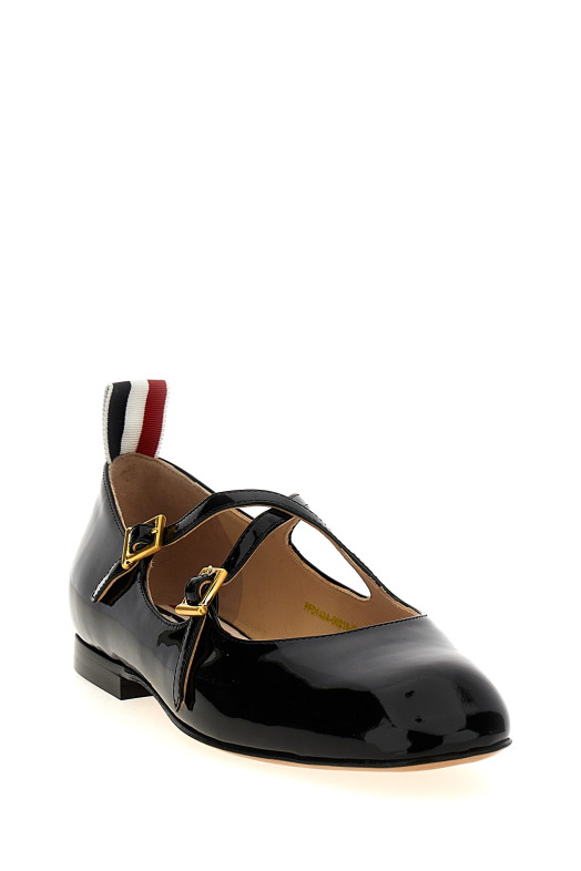 Балетки THOM BROWNE 'Thom John' Чорний FFD143A00216001 Балетки THOM BROWNE 'Thom John' Чорний FFD143A00216001