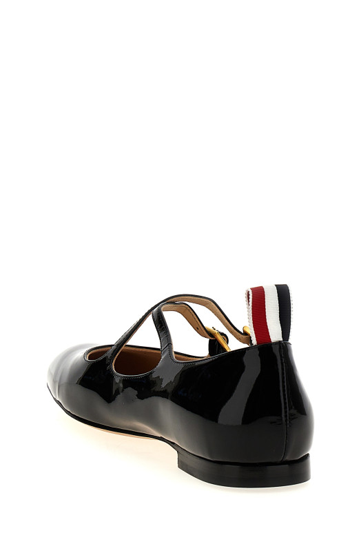 Балетки THOM BROWNE 'Thom John' Чорний FFD143A00216001 Балетки THOM BROWNE 'Thom John' Чорний FFD143A00216001