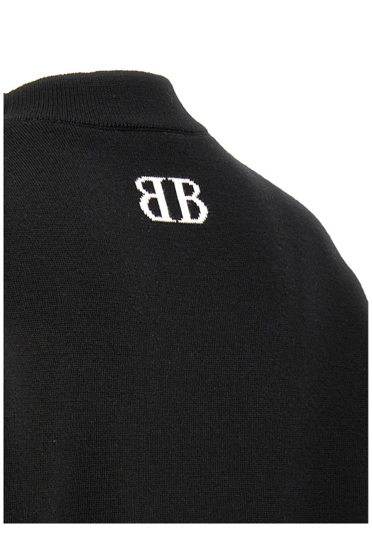 Logo sweater Black-grey Logo sweater Black-grey