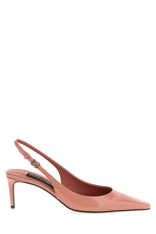 'DG' slingback Pink 'DG' slingback Pink
