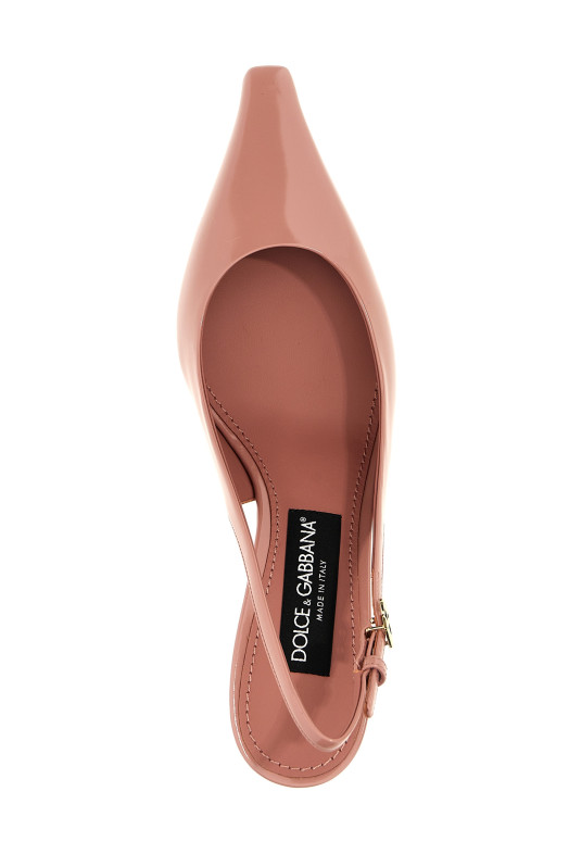 'DG' slingback Pink 'DG' slingback Pink