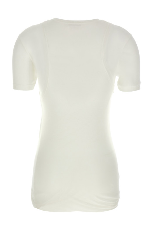Верхня футболка Біла JIL SANDER J02NF0005J20249100 Верхня футболка Біла JIL SANDER J02NF0005J20249100