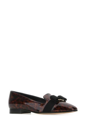 Printed leather Laufer ballerinas Black SALVATORE FERRAGAMO (01E2627567171C) Printed leather Laufer ballerinas Black SALVATORE FERRAGAMO (01E2627567171C)