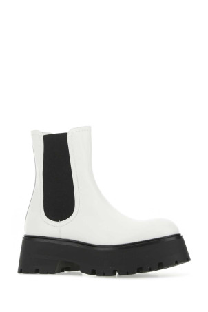STIVALI White/Black ALEXANDER MCQUEEN (700077WIC62) STIVALI White/Black ALEXANDER MCQUEEN (700077WIC62)