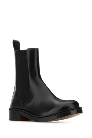 Чорні шкіряні ботильйони Black ALEXANDER MCQUEEN (809946WIACN) Чорні шкіряні ботильйони Black ALEXANDER MCQUEEN (809946WIACN)