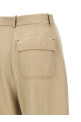 Брюки макси с отворотом Бежевый VICTORIA BECKHAM 1125WTR006059AALMOND Брюки макси с отворотом Бежевый VICTORIA BECKHAM 1125WTR006059AALMOND