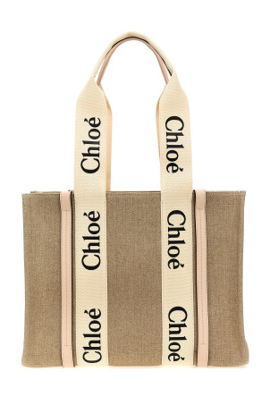 'Woody Medium' shopping bag Pink 'Woody Medium' shopping bag Pink