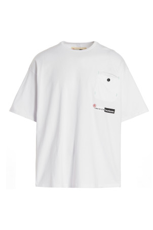 Футболка з логотипом Біла INCOTEX RED X FACETASM (FTJ001FX001010WHT)