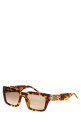 'The tortoiseshell square metope' sunglasses Brown 'The tortoiseshell square metope' sunglasses Brown