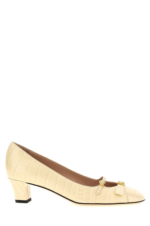 Туфлі-човники Valentino Garavani 'Bowow' Білий W2S0LD2HURREN Туфлі-човники Valentino Garavani 'Bowow' Білий W2S0LD2HURREN