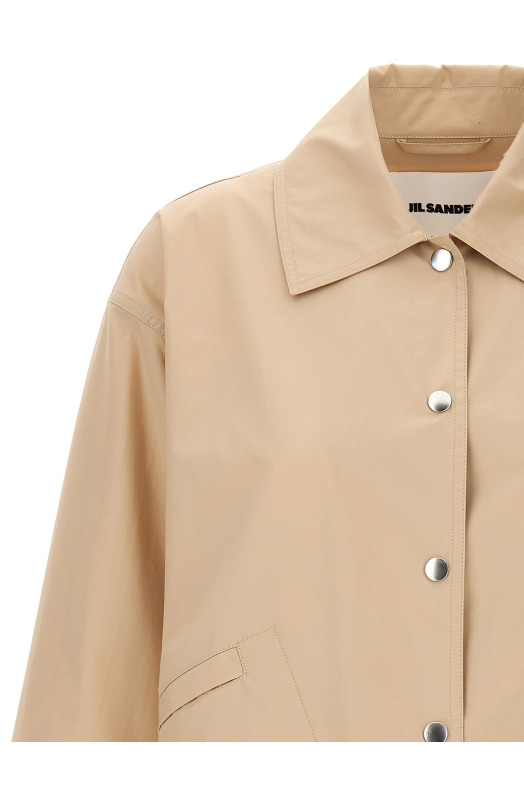 Куртка с логотипом Бежевый JIL SANDER J04AM0001J45026236 Куртка с логотипом Бежевый JIL SANDER J04AM0001J45026236