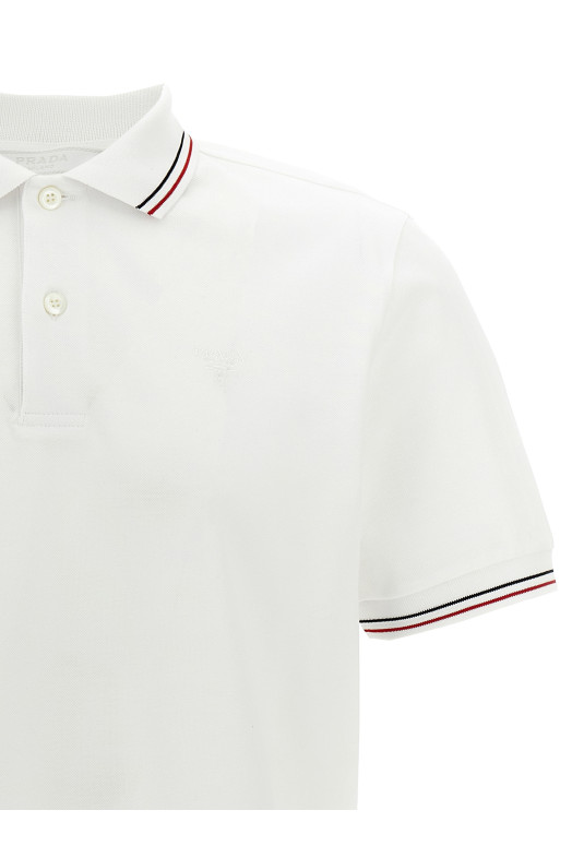 Piqué polo shirt White Piqué polo shirt White