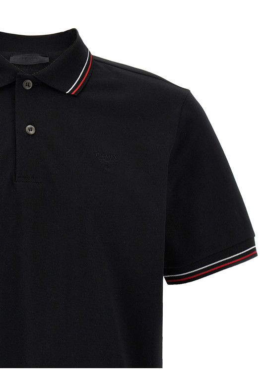 Piqué polo shirt Black Piqué polo shirt Black