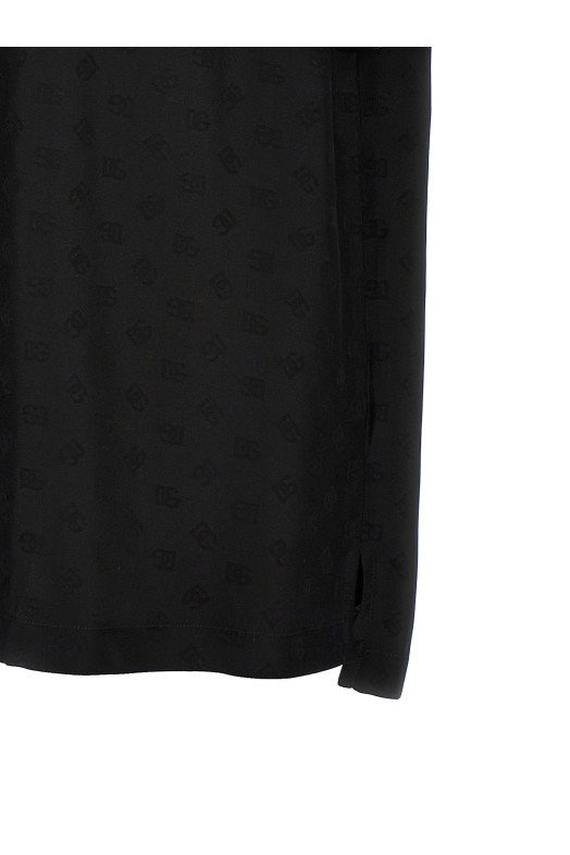 Шовкова сорочка-бандана чорно-сіра DOLCE & GABBANA G5JH9TGI979N0000 Шовкова сорочка-бандана чорно-сіра DOLCE & GABBANA G5JH9TGI979N0000