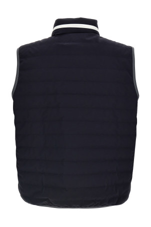 Жилет з логотипом Синій BRUNELLO CUCINELLI MM49A7460GC1086 Жилет з логотипом Синій BRUNELLO CUCINELLI MM49A7460GC1086