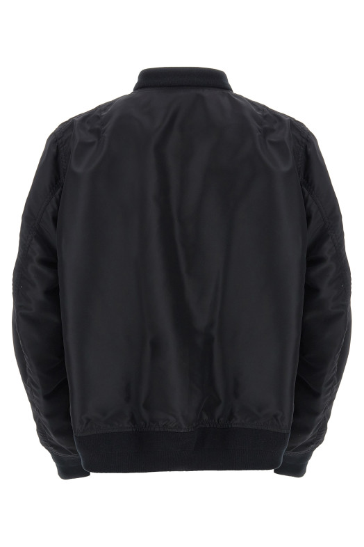 Нейлонова куртка-бомбер Чорний SACAI 2503614M001 Нейлонова куртка-бомбер Чорний SACAI 2503614M001