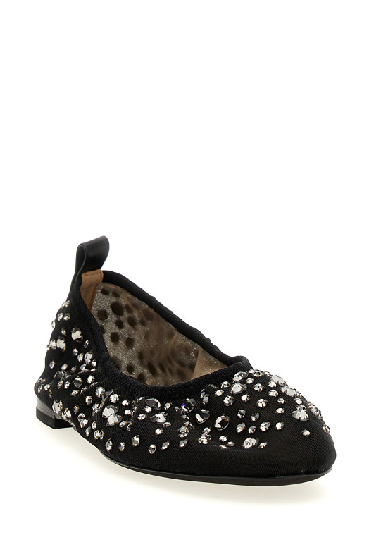 Балетки TORY BURCH 'Crystal' Чорний 162066001 Балетки TORY BURCH 'Crystal' Чорний 162066001