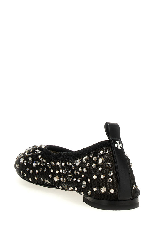 Балетки TORY BURCH 'Crystal' Чорний 162066001 Балетки TORY BURCH 'Crystal' Чорний 162066001