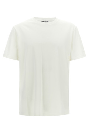 Футболка з логотипом Біла JIL SANDER J47GC0153J20103102 Футболка з логотипом Біла JIL SANDER J47GC0153J20103102