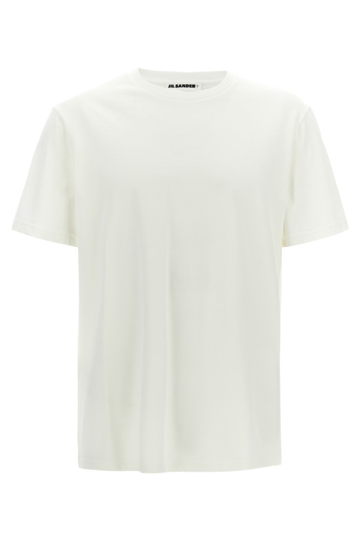 Футболка с нашивкой логотипа Белый JIL SANDER J47GC0153J20103102 Футболка с нашивкой логотипа Белый JIL SANDER J47GC0153J20103102