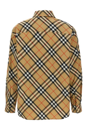 Сорочка в клітинку Бежевий BURBERRY 8106164SANDIPCHECK Сорочка в клітинку Бежевий BURBERRY 8106164SANDIPCHECK