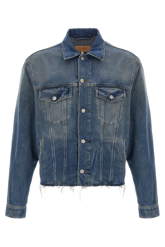 Raw cut denim jacket Blue Raw cut denim jacket Blue