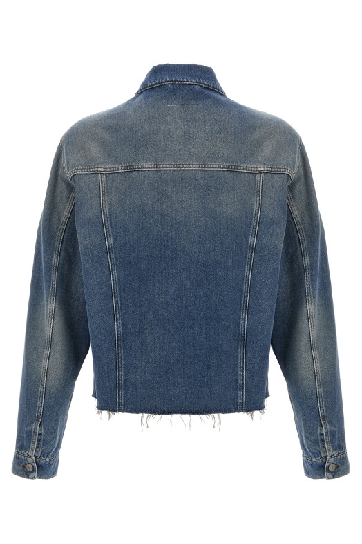 Raw cut denim jacket Blue Raw cut denim jacket Blue