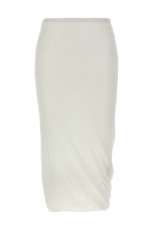 'Twisted' midi skirt White 'Twisted' midi skirt White
