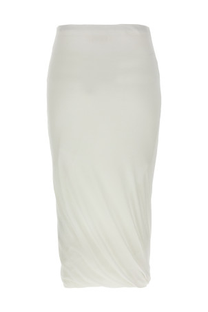 'Twisted' midi skirt White 'Twisted' midi skirt White