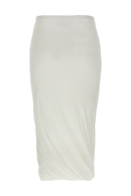 Юбка-миди JIL SANDER 'Twisted' Белый J02MA0274J20249100 Юбка-миди JIL SANDER 'Twisted' Белый J02MA0274J20249100