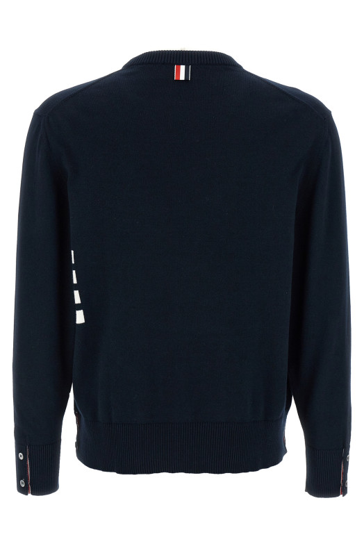 Светр THOM BROWNE '4 Bar' Синій MKA543AY3043415 Светр THOM BROWNE '4 Bar' Синій MKA543AY3043415