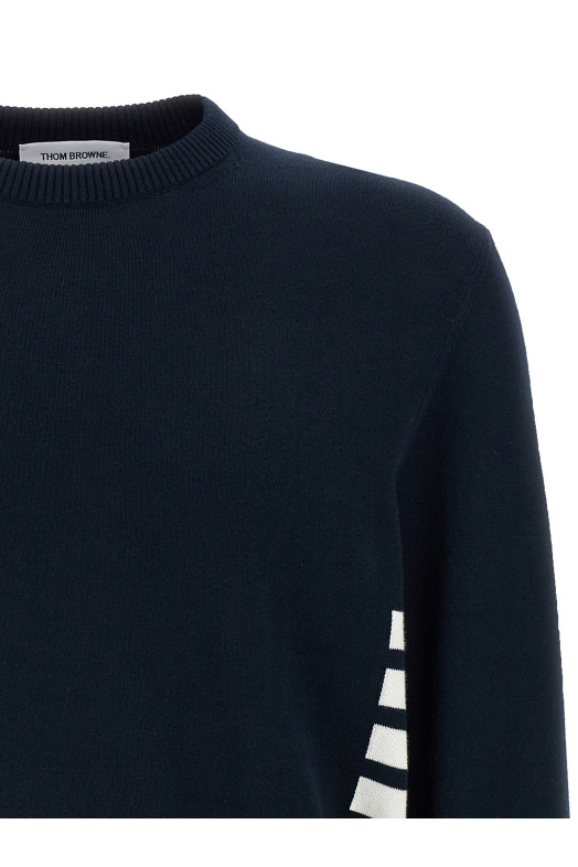 Светр THOM BROWNE '4 Bar' Синій MKA543AY3043415 Светр THOM BROWNE '4 Bar' Синій MKA543AY3043415