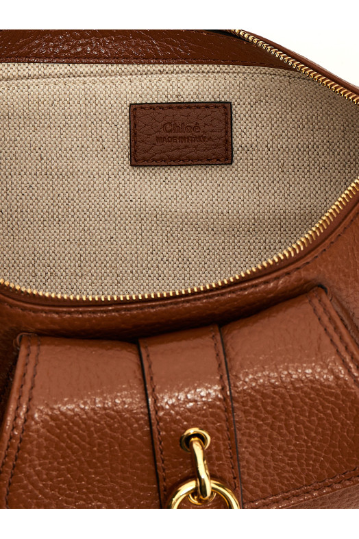 Сумка на плечо CHLOÉ 'The 99' коричневая CHC24AS710N8426M Сумка на плечо CHLOÉ 'The 99' коричневая CHC24AS710N8426M