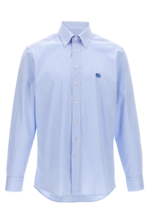 'Pegaso' striped shirt BLUE