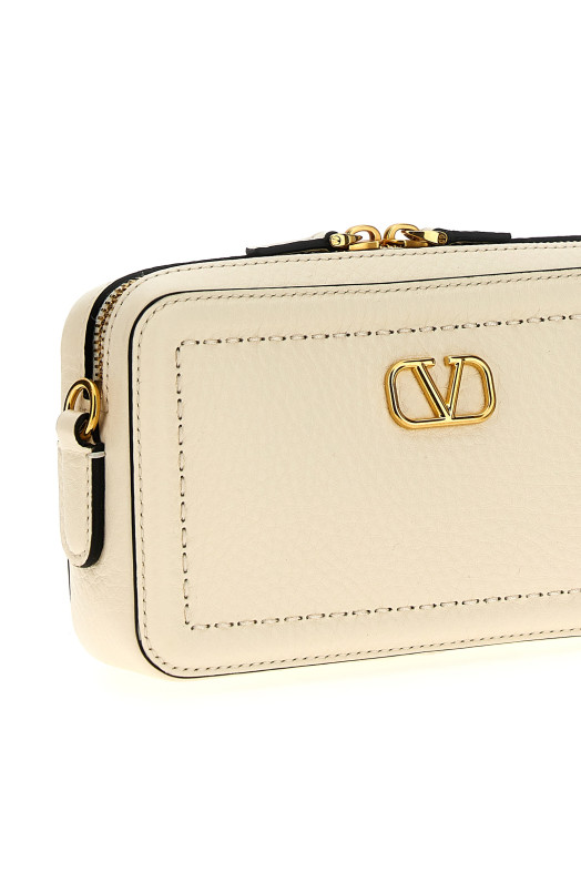 Міні-сумка-кроссбоді Valentino Garavani 'Alltime' Біла W2P0AI5RZR098 Міні-сумка-кроссбоді Valentino Garavani 'Alltime' Біла W2P0AI5RZR098