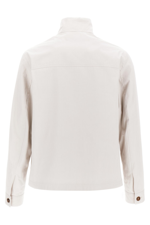 Куртка з вишивкою логотипу Бежевий DOLCE & GABBANA G9BHQZFU61VM0299 Куртка з вишивкою логотипу Бежевий DOLCE & GABBANA G9BHQZFU61VM0299