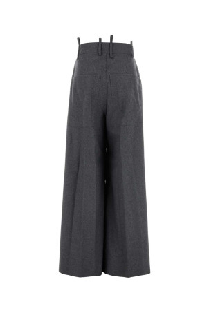 Dark grey wool blend palazzo pant THE ATTICO (248WCP148W055) Dark grey wool blend palazzo pant THE ATTICO (248WCP148W055)