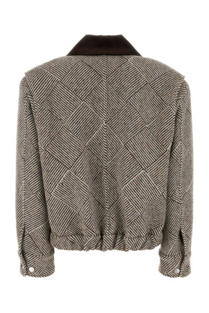 Embroidered tweed oversize bomber jacket STELLA McCARTNEY (6601033EJ860) Embroidered tweed oversize bomber jacket STELLA McCARTNEY (6601033EJ860)
