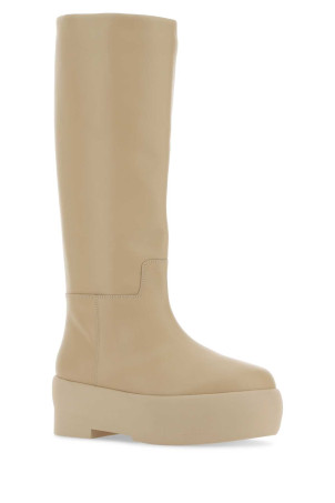 Sand leather Gia 16 boots GIA BORGHINI (GIA16) Sand leather Gia 16 boots GIA BORGHINI (GIA16)