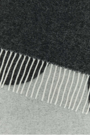Dark grey wool blend Malo scarf Black A.P.C. (WOAOVM15176) Dark grey wool blend Malo scarf Black A.P.C. (WOAOVM15176)