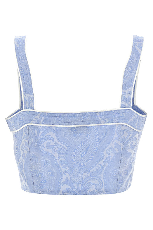 Топ Paisley BLUE ETRO WRJA010199TJ562B1581 Топ Paisley BLUE ETRO WRJA010199TJ562B1581