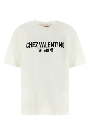 Футболка Valentino Garavani 'Chez Valentino' Черно-серый B3MG24Q95WA03 Футболка Valentino Garavani 'Chez Valentino' Черно-серый B3MG24Q95WA03
