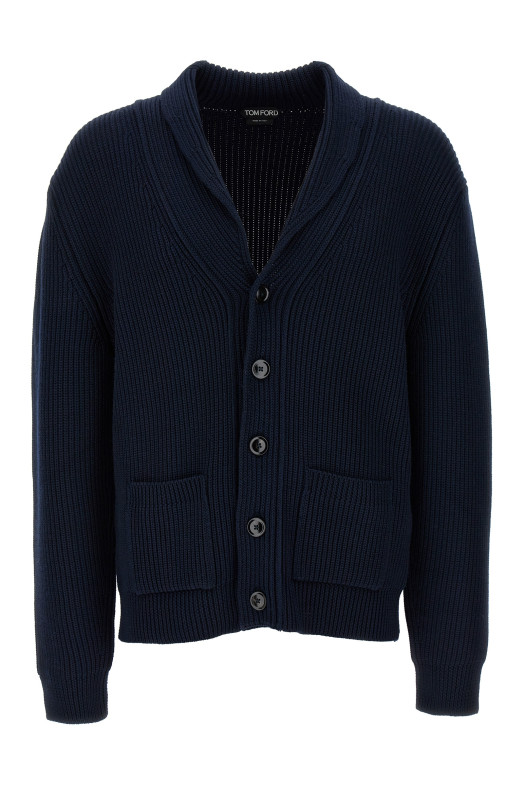 Silk cardigan Blue Silk cardigan Blue