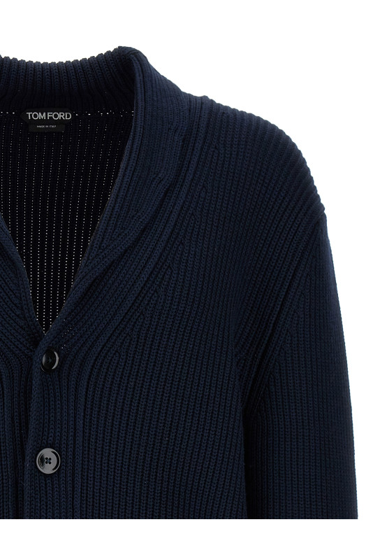 Silk cardigan Blue Silk cardigan Blue