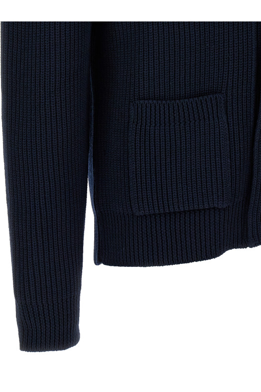 Silk cardigan Blue Silk cardigan Blue