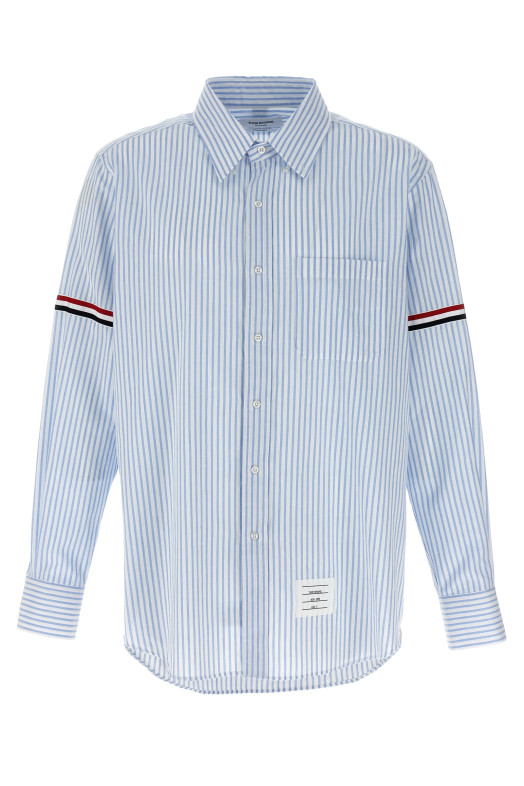 Полосатая рубашка СИНИЙ THOM BROWNE MWL301OF0810480 Полосатая рубашка СИНИЙ THOM BROWNE MWL301OF0810480