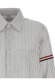 Рубашка в полоску Серый THOM BROWNE MWL301OF0810035 Рубашка в полоску Серый THOM BROWNE MWL301OF0810035