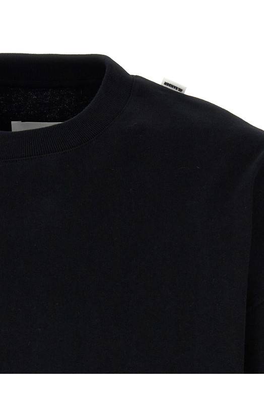 Базовая футболка Черный JIL SANDER J22GC0195J20244001 Базовая футболка Черный JIL SANDER J22GC0195J20244001