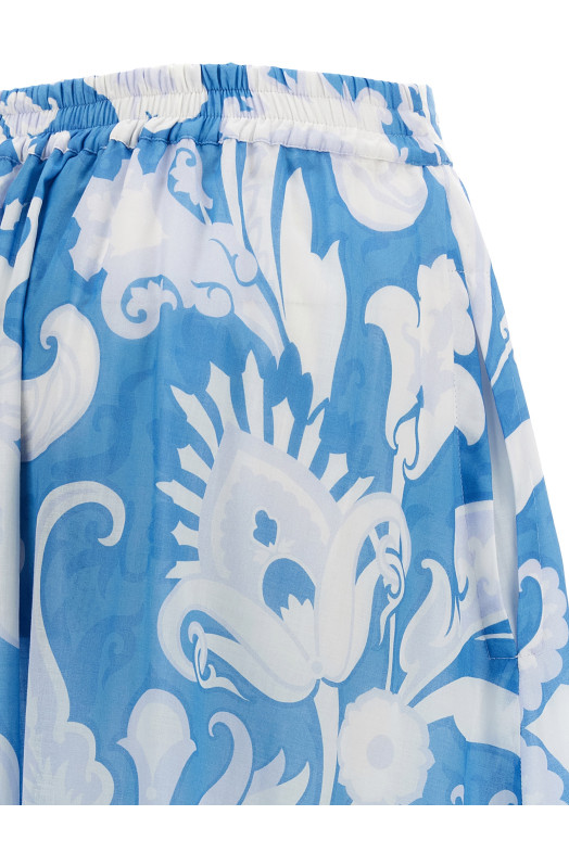 Квіткова спідниця СИНЯ ETRO WRFA011499SA5I2X0807 Квіткова спідниця СИНЯ ETRO WRFA011499SA5I2X0807