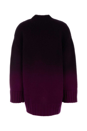 Grape wool blend oversize sweater THE ATTICO (248WCA360KW046)